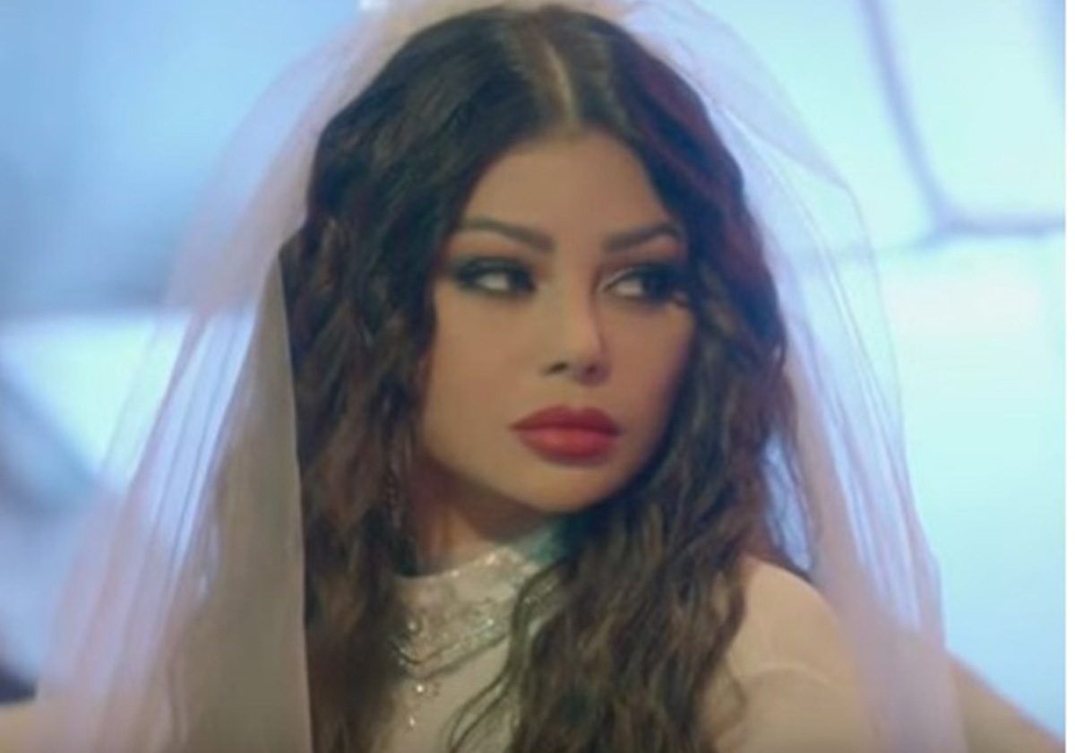 صور هيفا وهبي عروساً في الحرباية