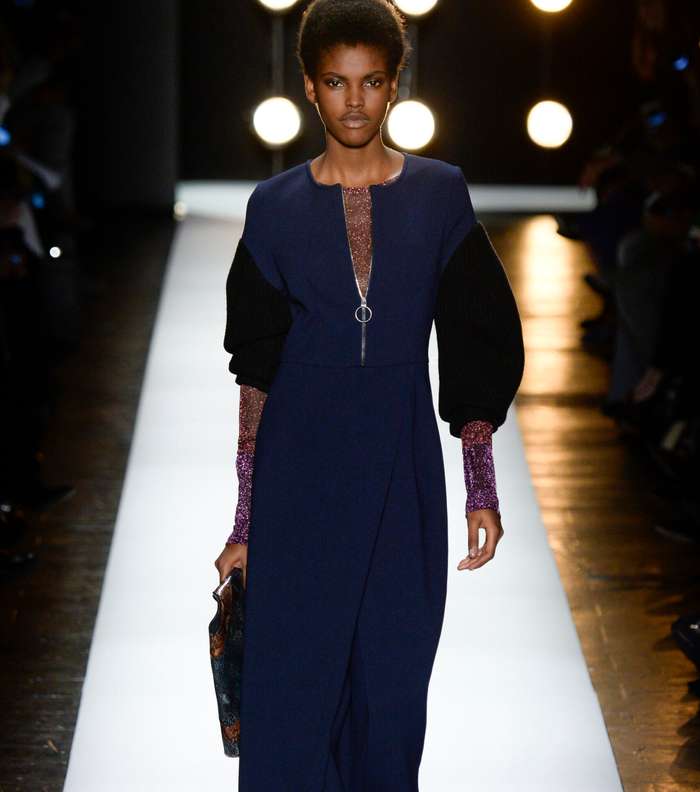 موضة الاكمام المنفوخة من BCBG لشتاء 2017