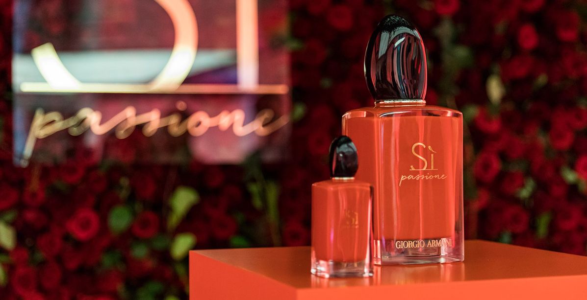  Giorgio Armani يطلق عطر Sì Passione في بيروت