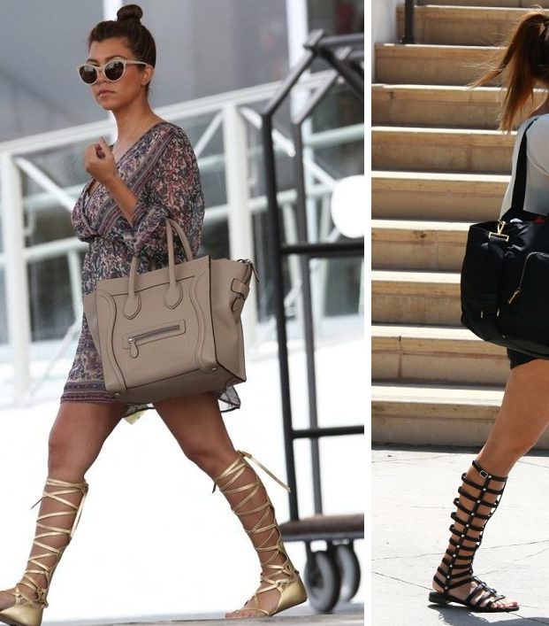 اعتمدي في صيف 2013 أحذية المحارب أو غلادييتر