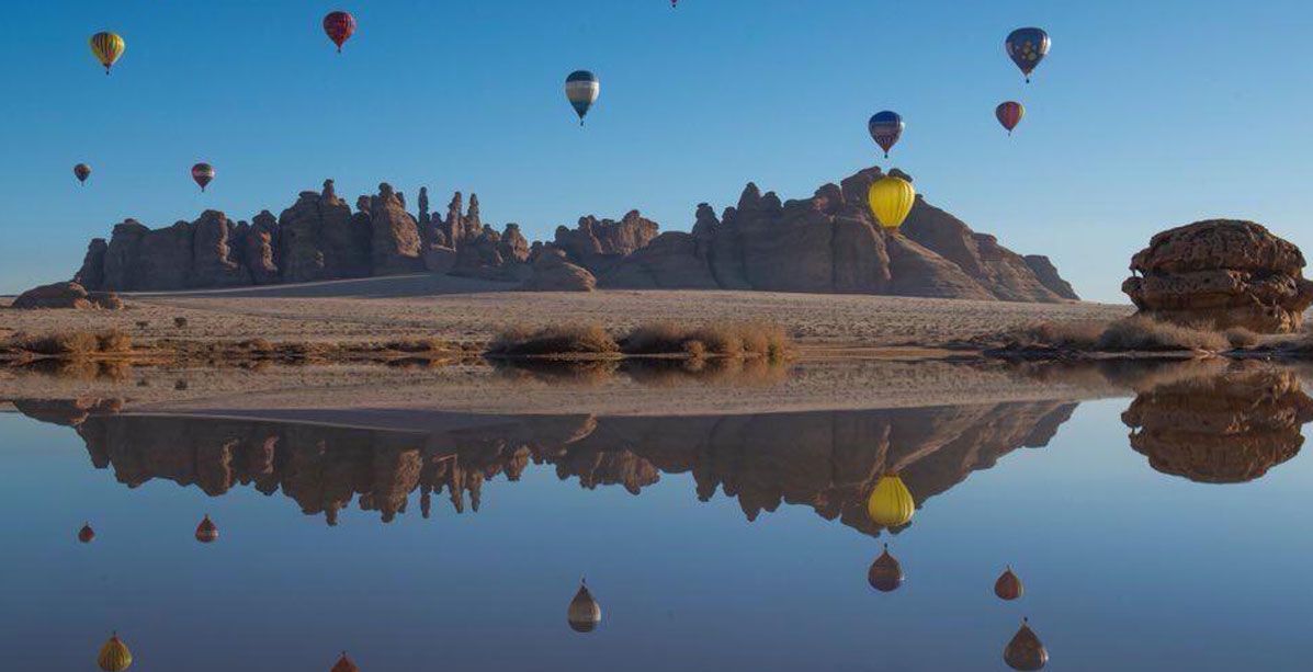فعالية طيران المناطيد في السعودية