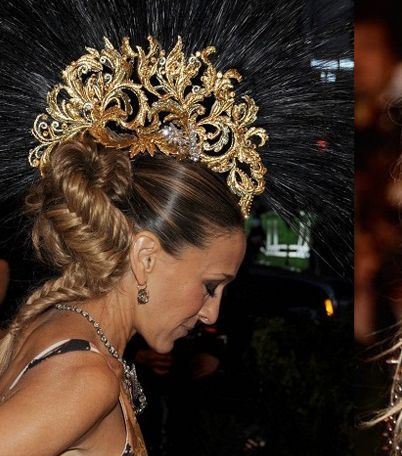  أغرب أكسسوارات الشعر في Met Gala 2013