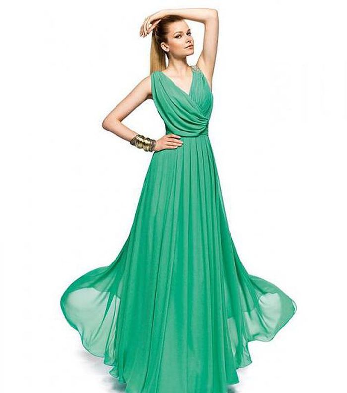 صور اجمل موديل فستان ناعم