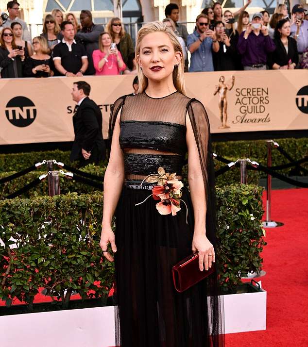 كيت هادسون بفستان من ديور في حفل SAG Awards 2017