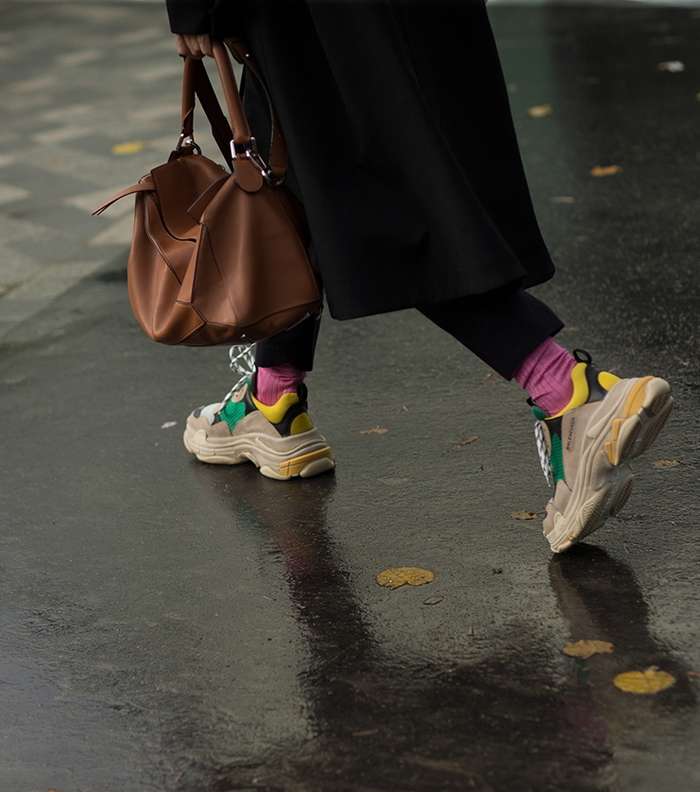 حذء رياضي بأسلوب الـ Color Blocks من توقيع Balenciaga