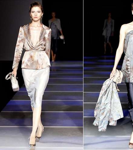 مجموعة جورجيو أرماني ضمن أسبوع الموضة في ميلانو