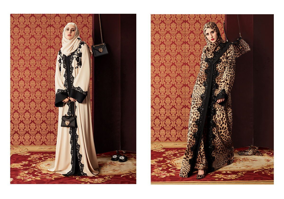 تعرفي على مجموعة العبايات الجديدة من تصميم علامة Dolce and Gabbana