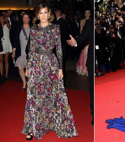سارة جيسيكا باركر تتألق بفستان إيلي صعب في مهرجان كان السينمائي 2011