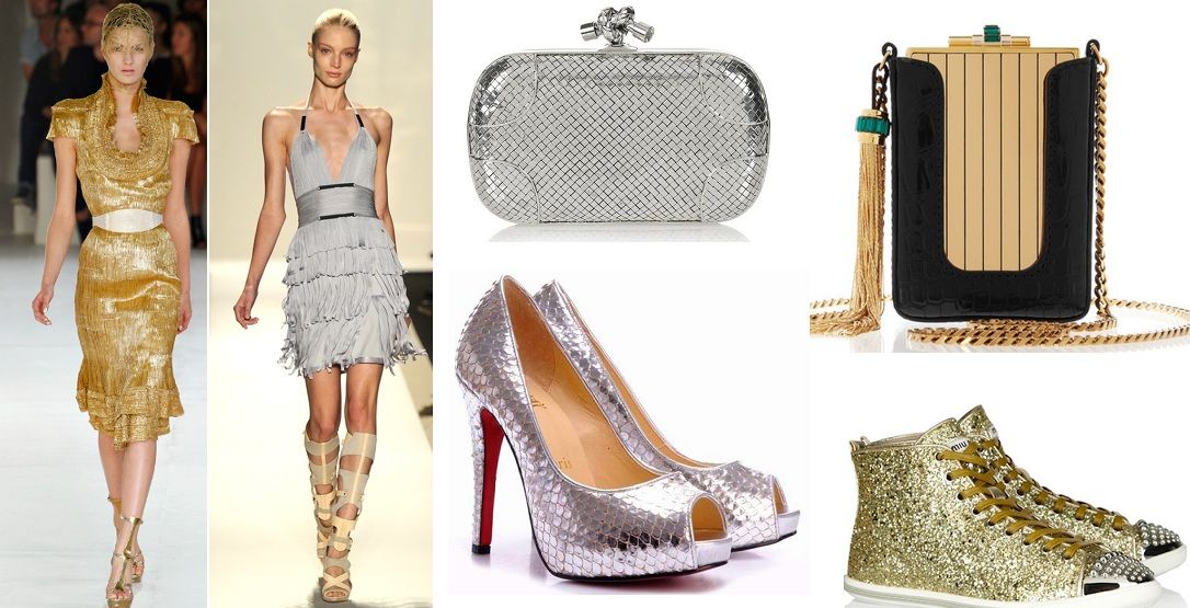 اللون الفضيّ أو الذهبيّ؟