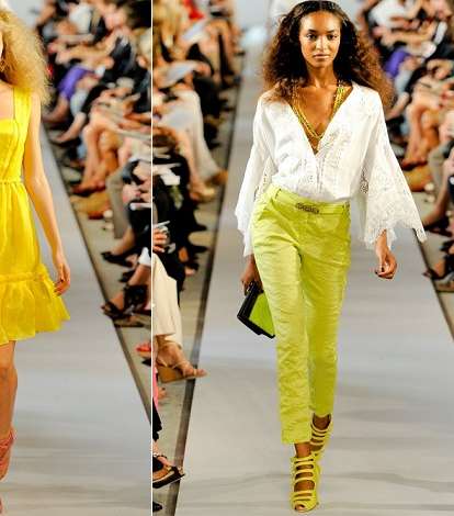 Oscar De La Renta يقدّم مجموعته ضمن أسبوع الموضة في نيويورك