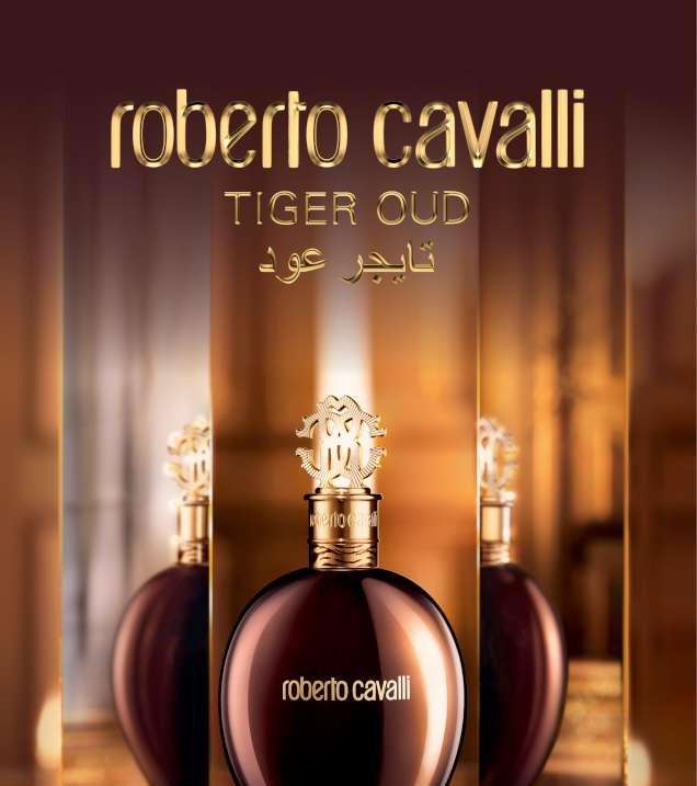 عطر Tiger Oud من روبيرتو كافالي وتركيبة فريدة من العود والورد