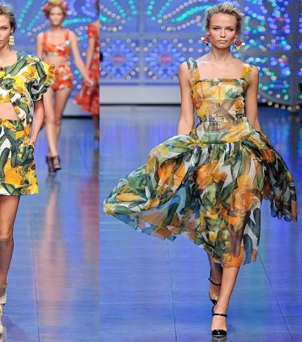 مجموعة Dolce & Gabbana لربيع 2012