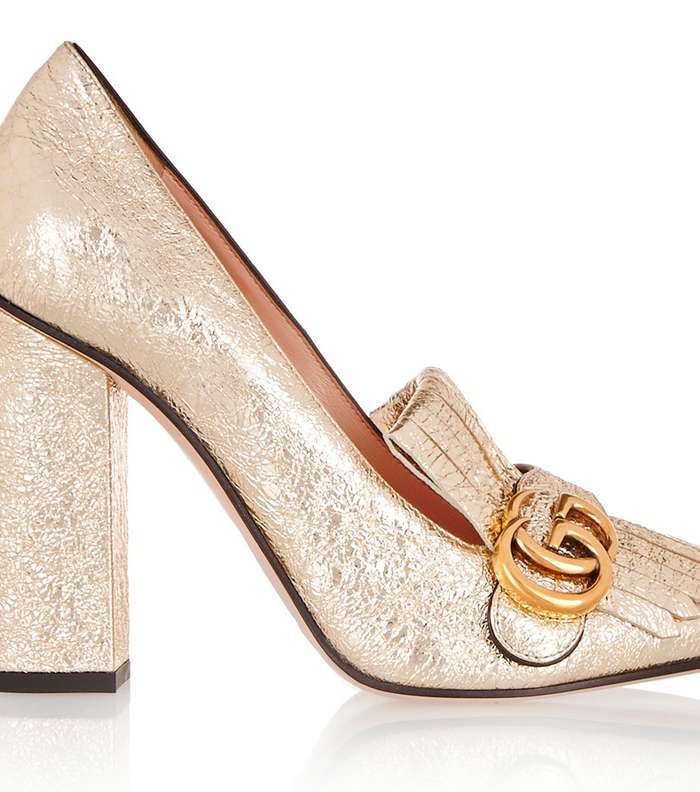 حذاء قوتشي الـ Pumps باسلوب الـ Loafer من اشهر تصاميم قوتشي