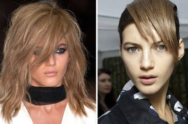 صور اغرب قصات الغرة لخريف وشتاء 2015 