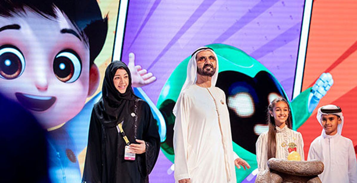 إزاحة الستار عن شخصيات "إكسبو 2020" بحضور الشيخ محمد بن راشد آل مكتوم