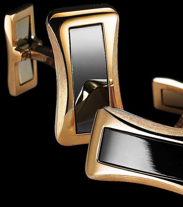 أزرار أكمام مستطيلة