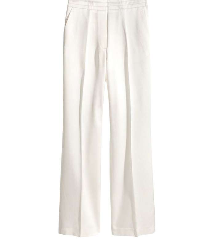 كيف ترتدين السروال الرسمي الواسع الحريري