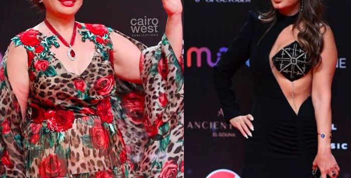 جرائم موضة في حفل افتتاح مهرجان الجونة السينمائي 2021