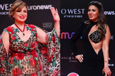 جرائم موضة في حفل افتتاح مهرجان الجونة السينمائي 2021