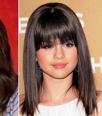 شعر سيلينا غوميز المتوسّط الطول