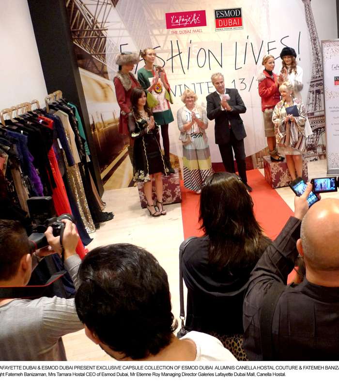 خريجات ESMOD يعرضن تصاميمهنّ في Galleries Lafayette في دبي مول
