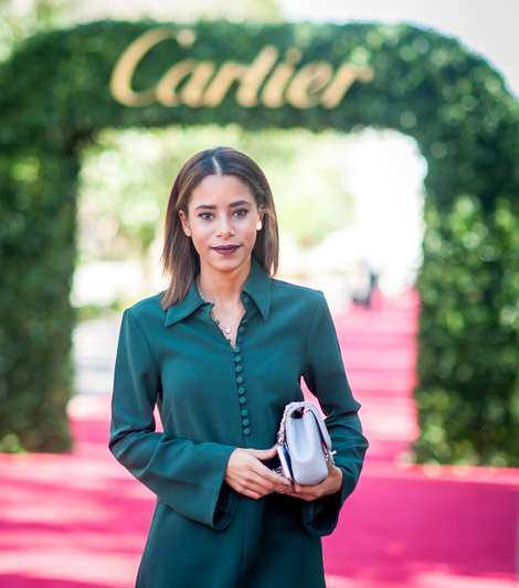 المدونة ناديا حسن تحضر حفل كارتيه بولو في دبي