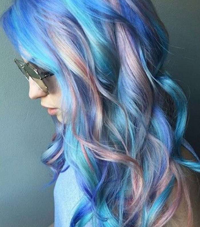 أجدد صبغات شعر الوان جريئة