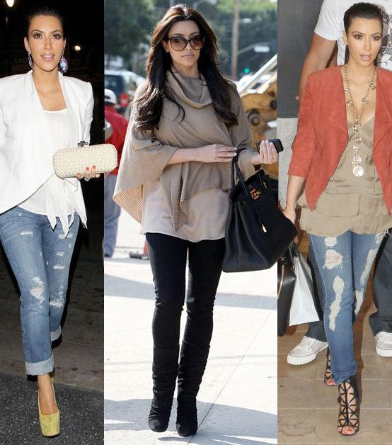 كيم كارداشيان من السيدات اللواتي يتمتعن بستايل مميّز