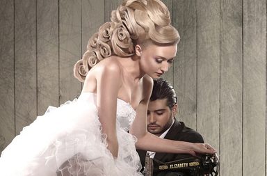 تسريحات زفاف لعروس 2013 من طلال طبارة 