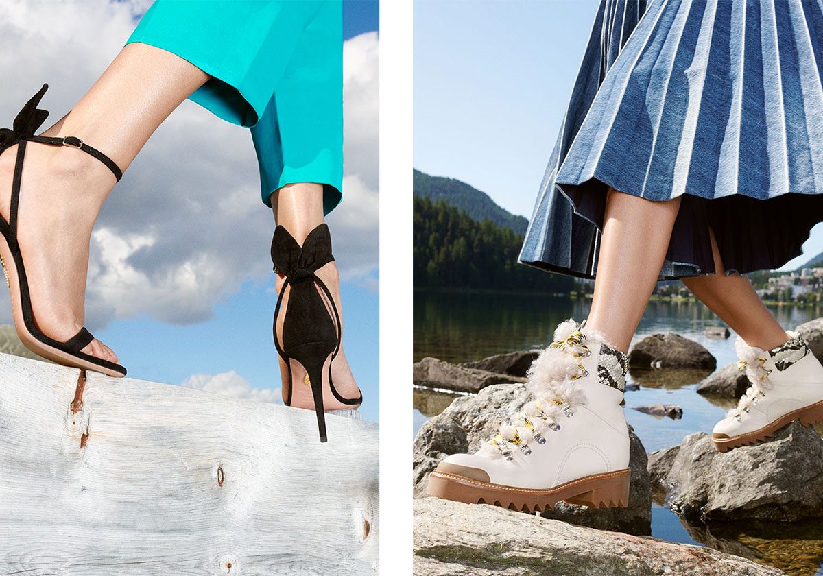 أحذية بتصاميم ملفتة من مجموعة Aquazzura