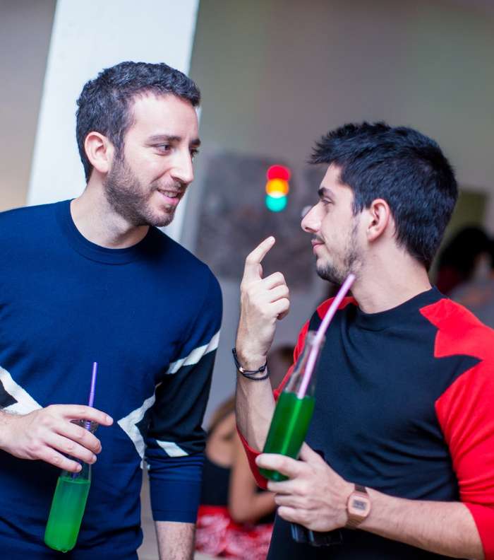 الممصم بشار عساف في حفل Who's next and galleries lafayette