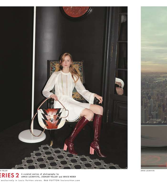 اعلان مميز لمجموعة لويس فويتون لصيف 2015