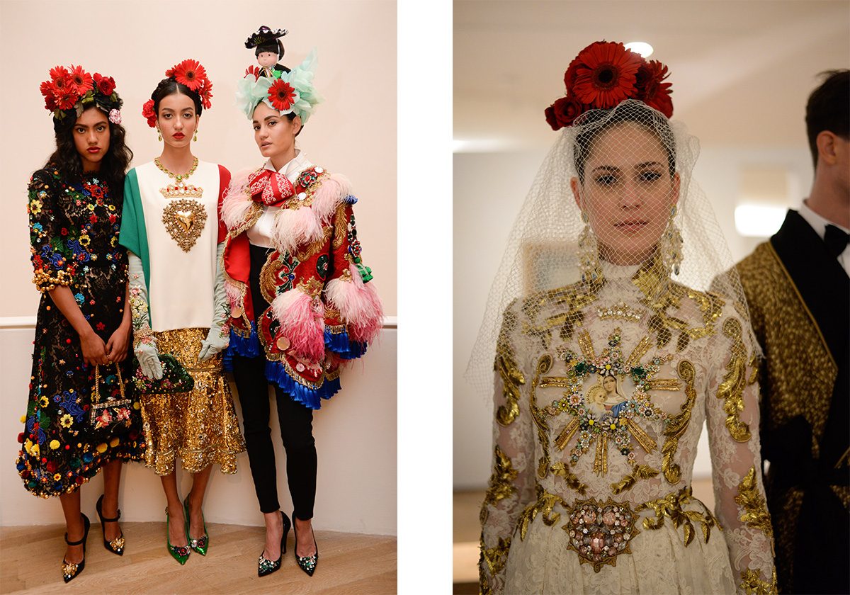 ازياء من مجموعة دولتشي اند غابانا Alta Moda في المكسيك