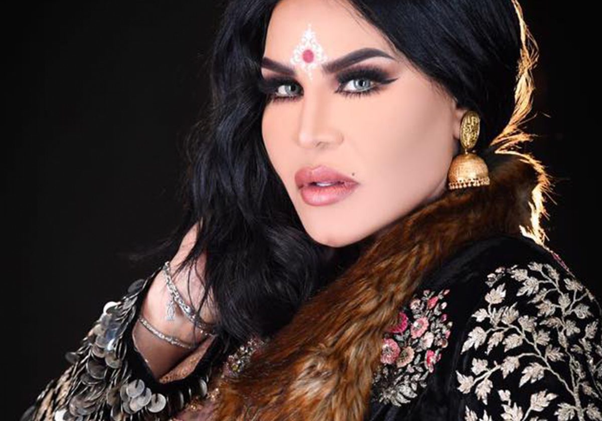 الماكياج قوي جداً والشعر غير أنيق مع احلام