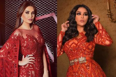 فساتين زهير مراد على سيرين عبد النور واحلام