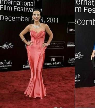 ماغي بو غصن ونيكول سابا في مهرجان دبي السينمائي