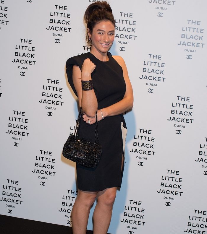 من حفل Chanel في دبيّ الخاص بعرض The Little Black Jacket