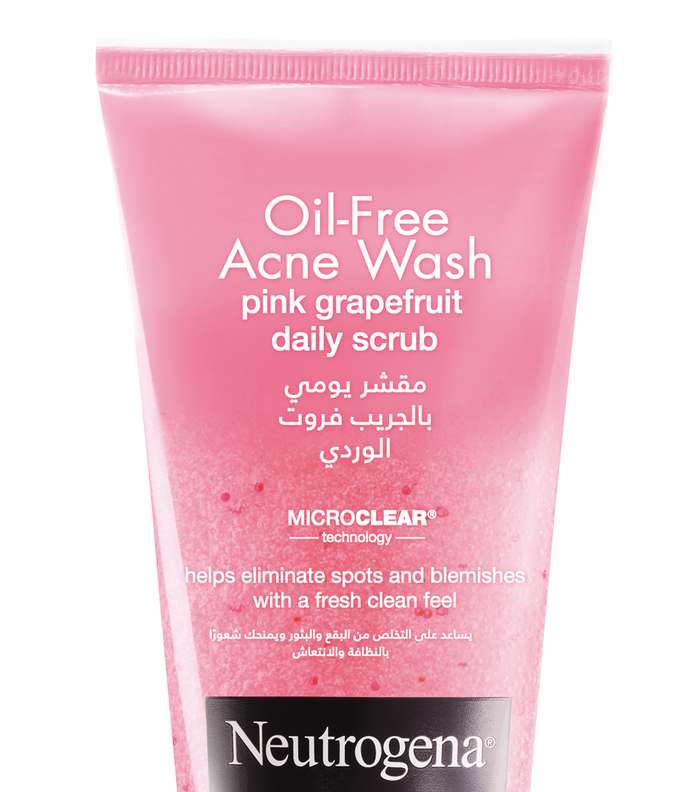 Oil Free Acne Wash Pink Grapefruit Daily Scrub