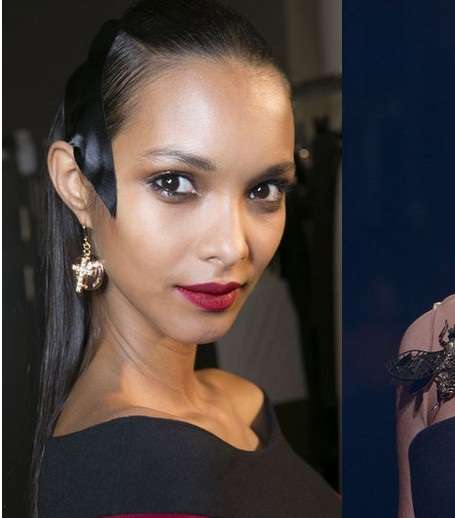 إطلالات الشعر والماكياج في أسبوع الموضة في باريس