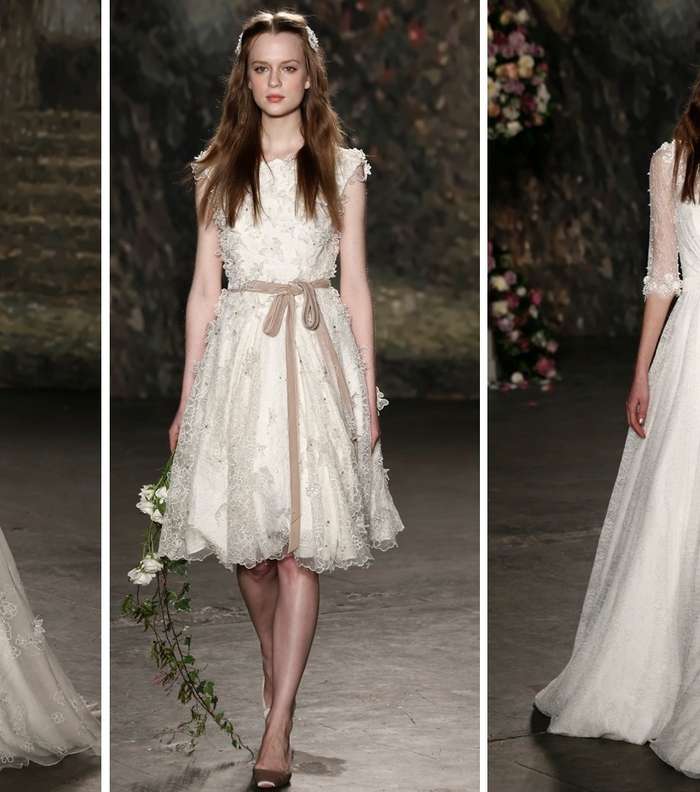 الرومنسيّة في أجمل التصاميم العرائسيّة لجيني بيكهام