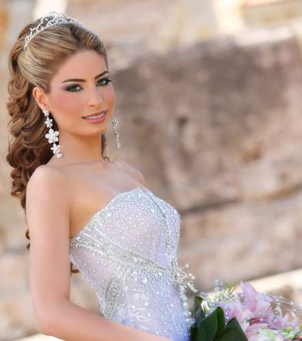 تسريحة النصف رفعة 