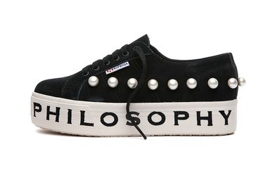 احذية Superga الرياضية بالتعاون مع علامة Philosophy