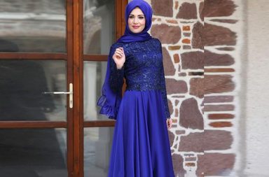 بالموديلات والصور فساتين 2017 للمحجبات