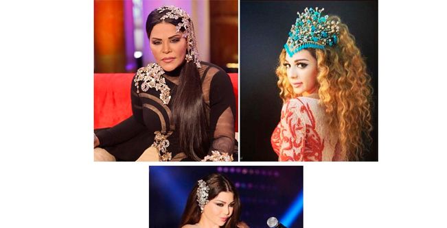 أكسسوار الشعر يجمع بين هيفاء وهبي وميريام فارس وأحلام