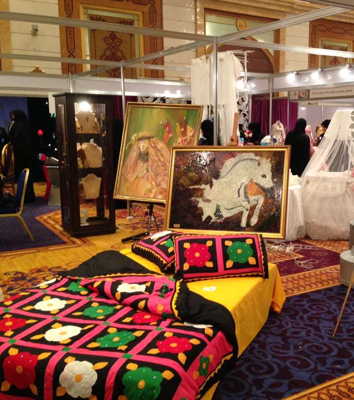 إبداع في الأعمال الحرفية اليدوية السّعوديّة