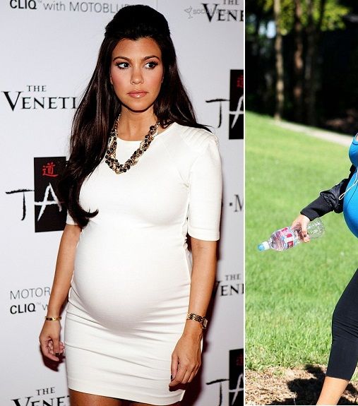 إطلالات مميّزة لكورتني كارداشيان خلال فترة الحمل