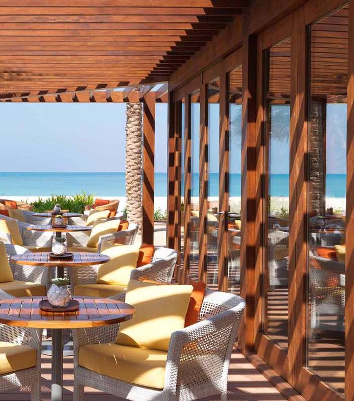 مطعم Palm Grillفي فندق الريتز كارلتون JBR