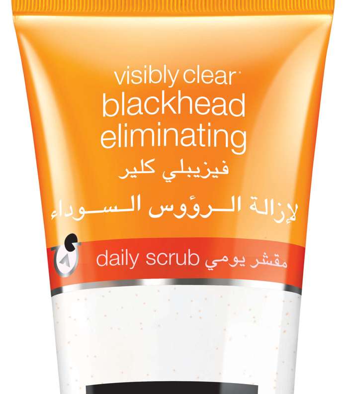 مقشّر Visibly Clear اليومي لإزالة الرؤوس السوداء.