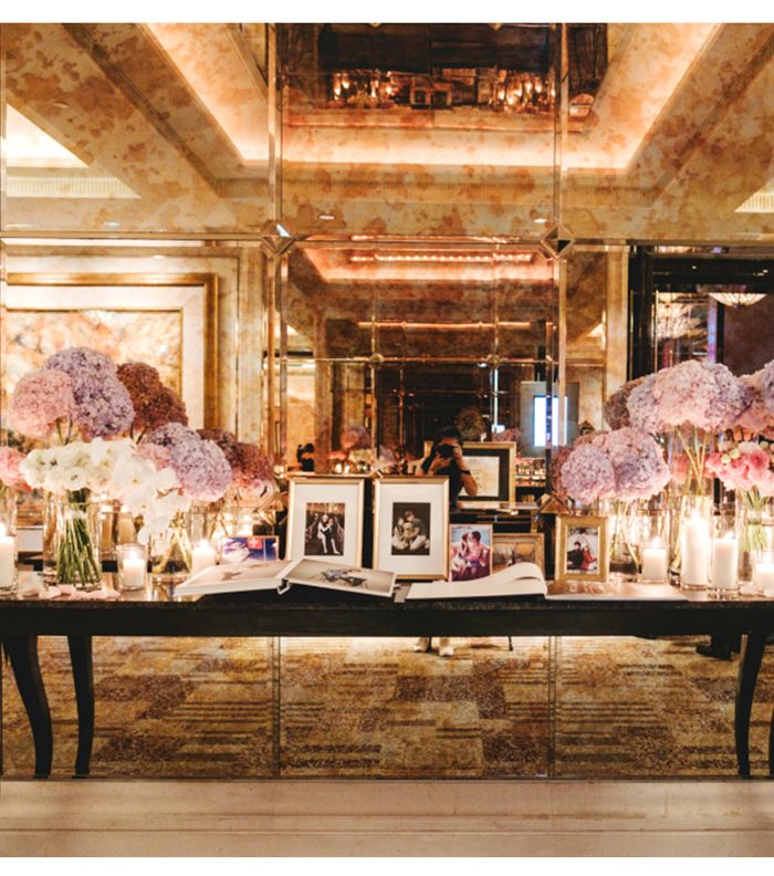 تزيين طاولات استقبال زواجات