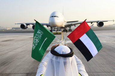 احتفاء سعودي باليوم الوطني الإماراتي في تغطية تلفزيونية تحت شعار "عزكم عزنا" 